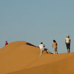 Atop a dune