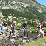 Crossing a creek