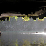 A unique natural bridge