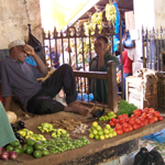 Market scene